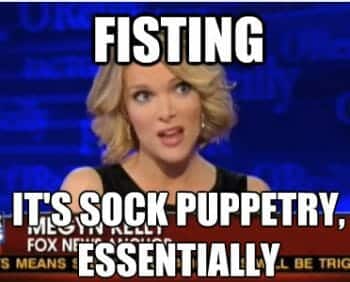 fisting is puppetry