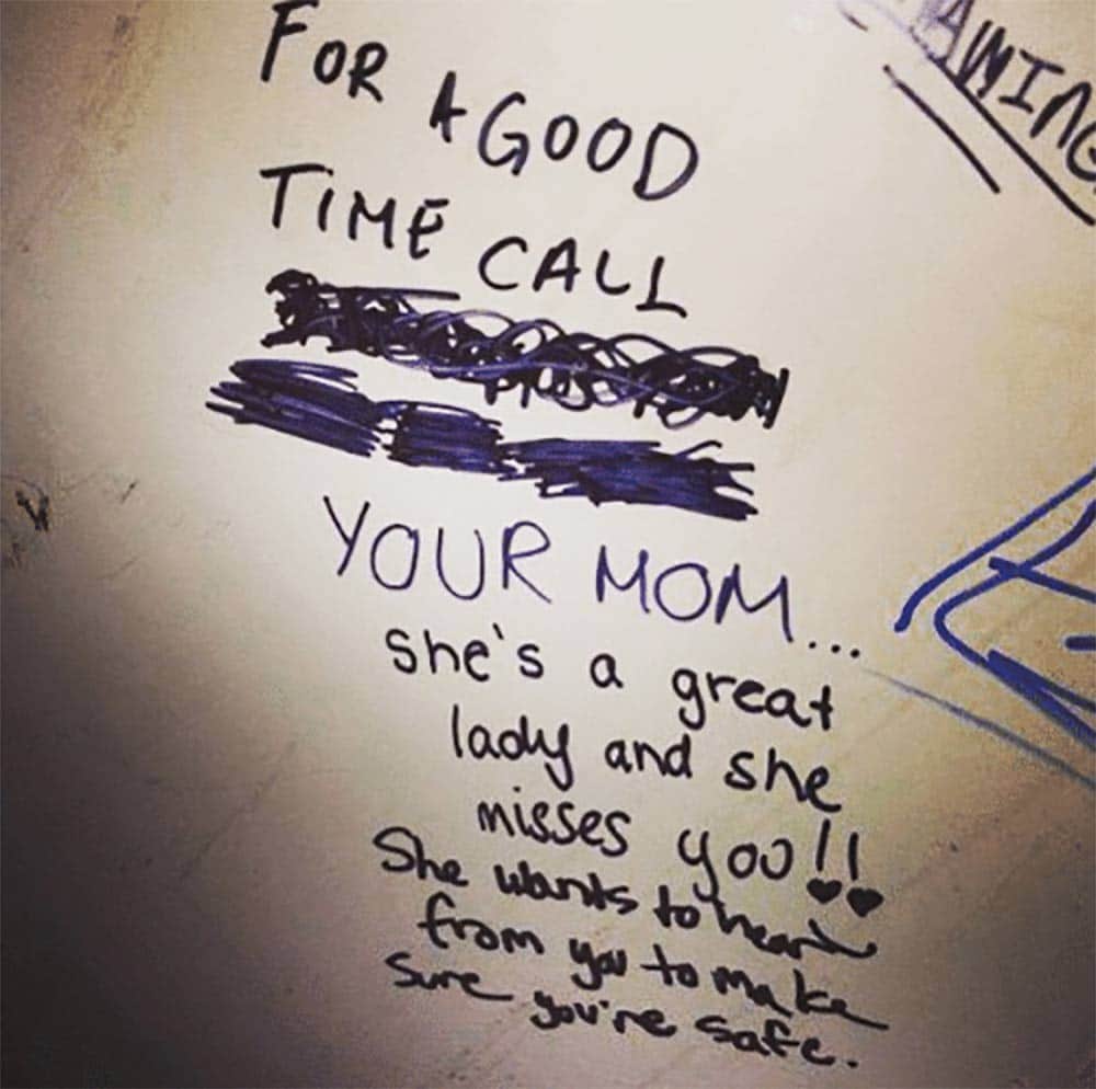 Call your Mom!