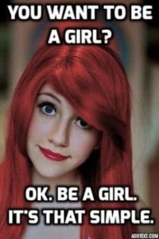 Be a girl